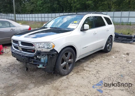 2012 Dodge Durango Citadel z USA, uszkodzony, nr VIN 1C4SDJET4CC205099